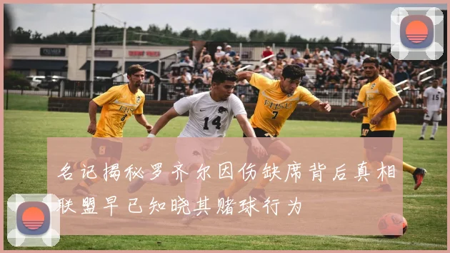 名记揭秘罗齐尔因伤缺席背后真相联盟早已知晓其赌球行为